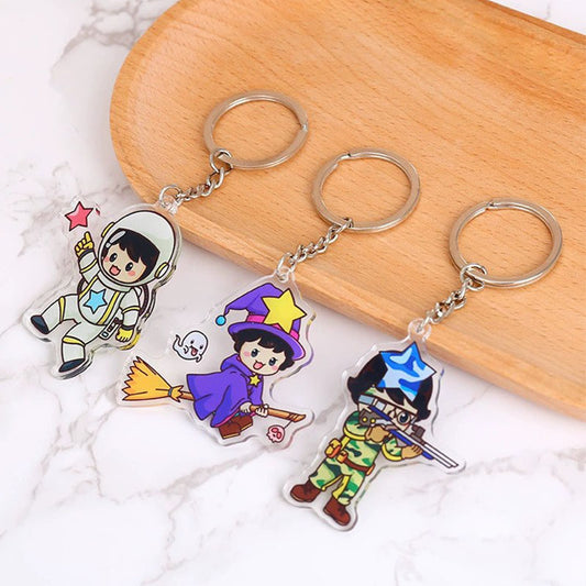 acrylic key rings
