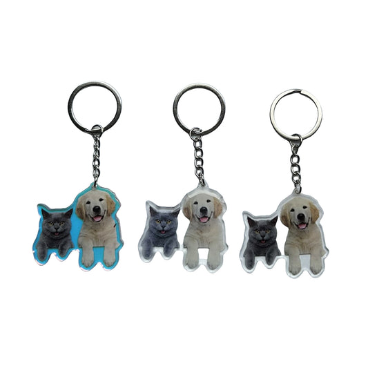 custom dog keychain