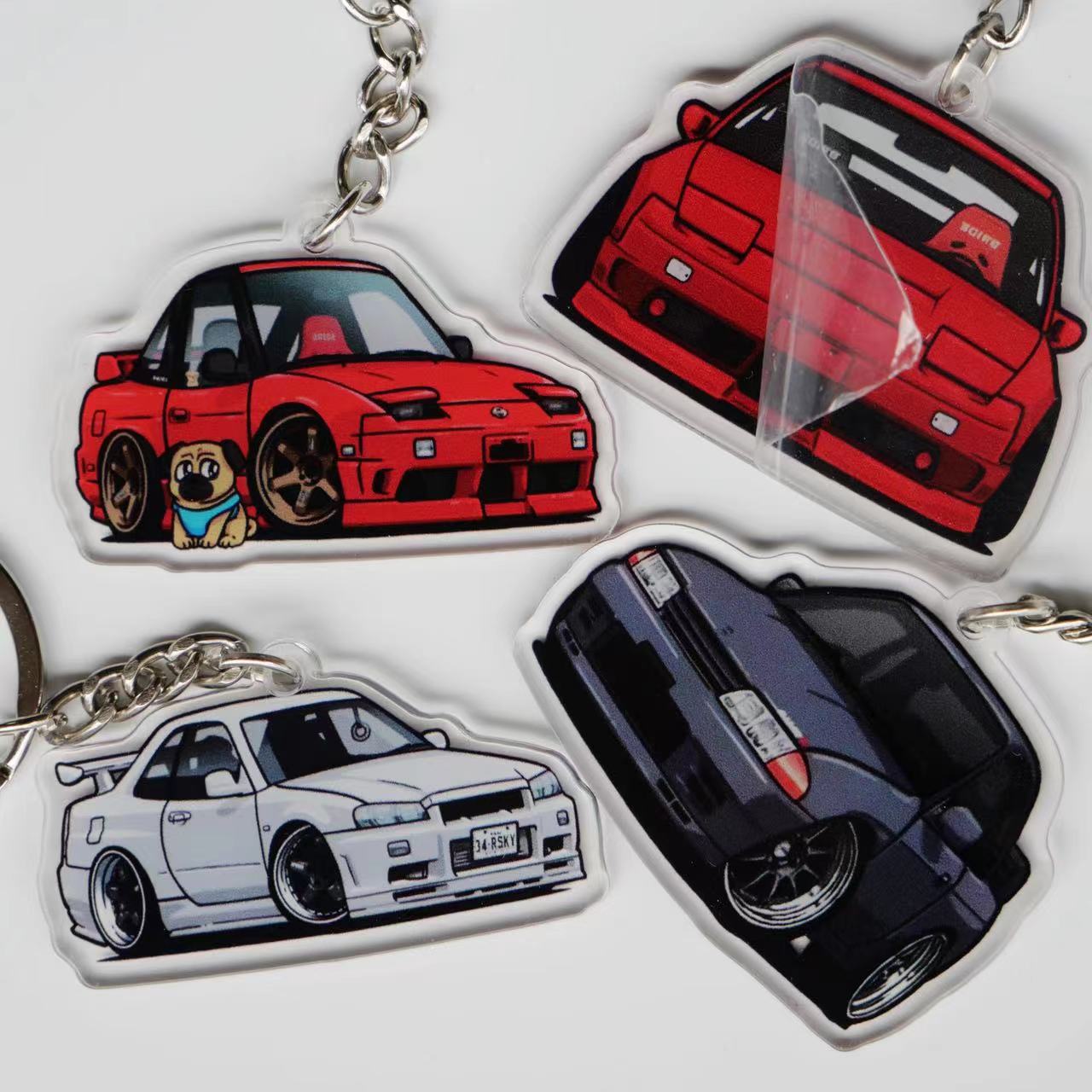 personalised car keychain
