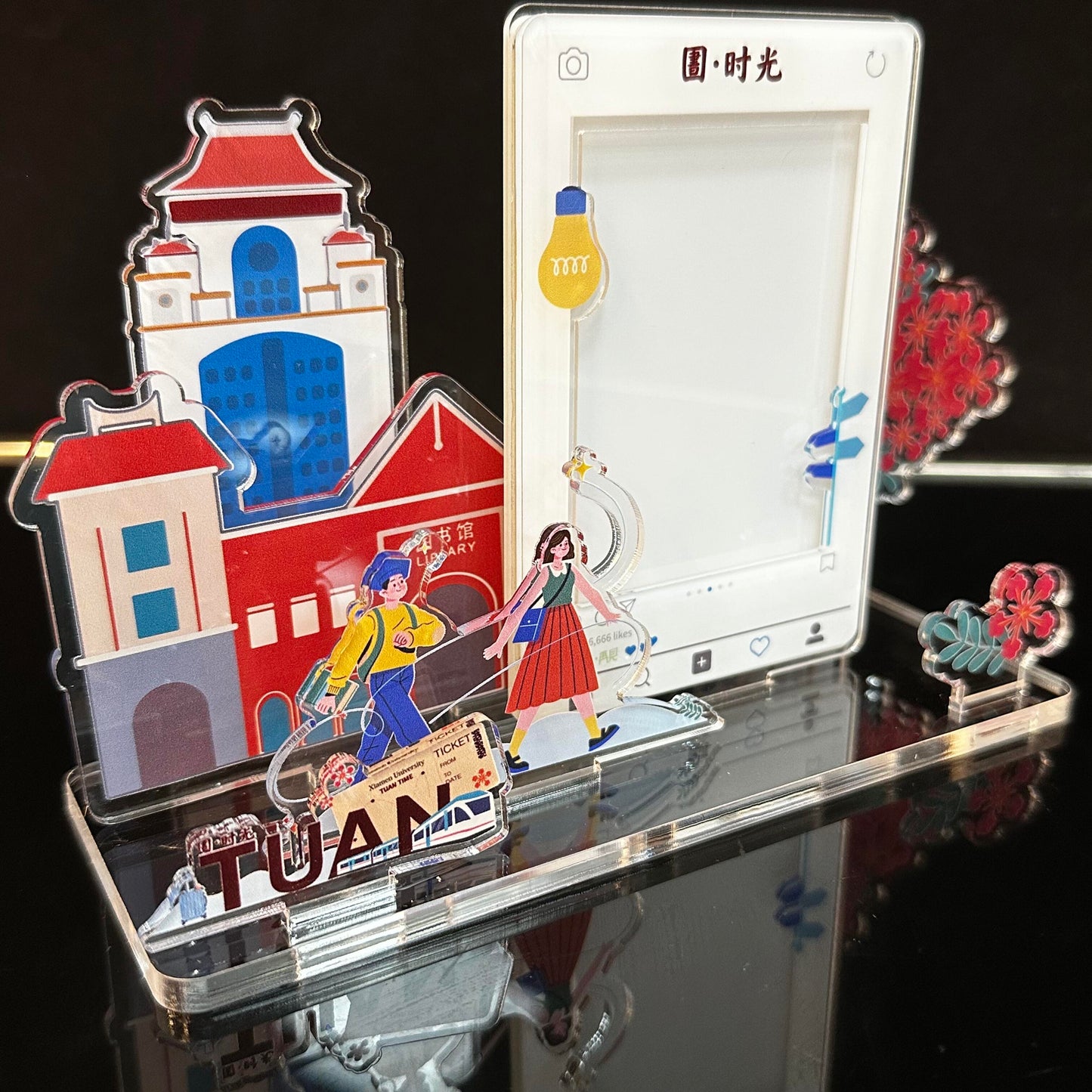 acrylic stand table