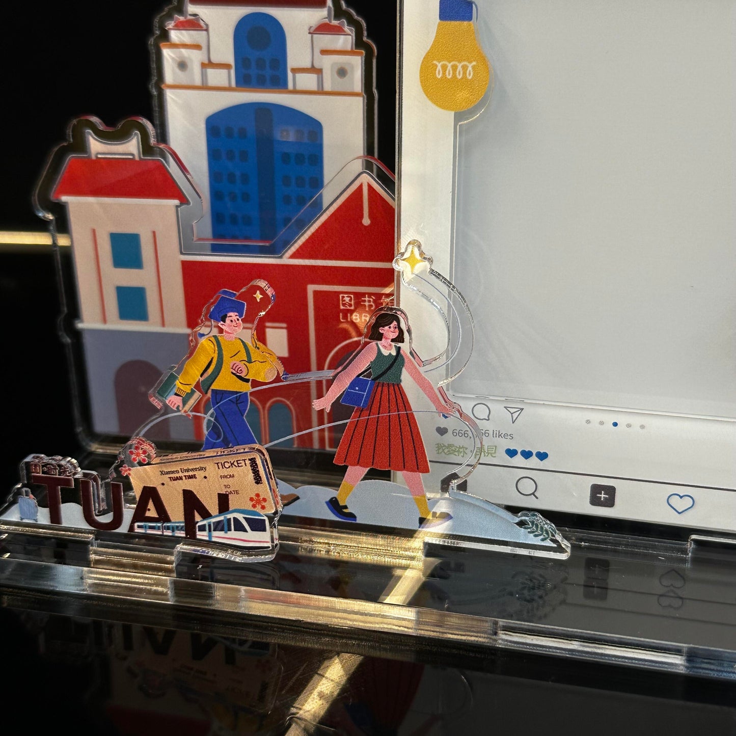 acrylic base stand