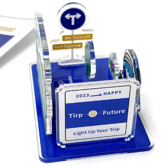 acrylic sign holder