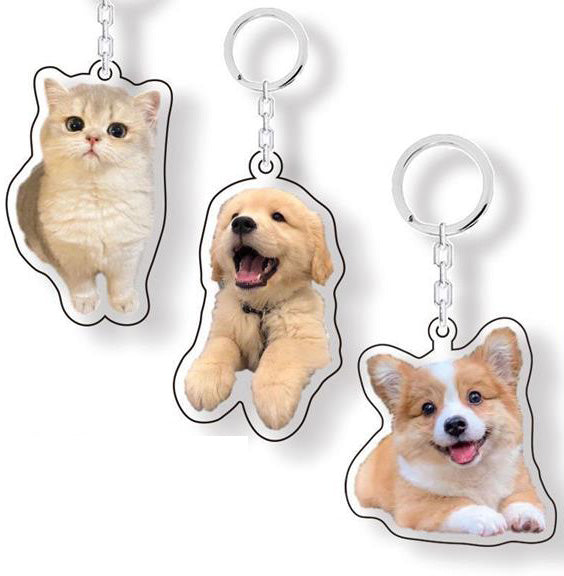 dog keychain personalized