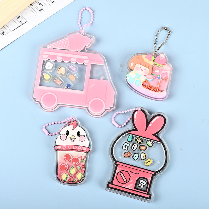cartoon character keychain