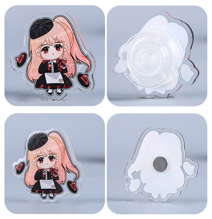 acrylic phone holder and magnets