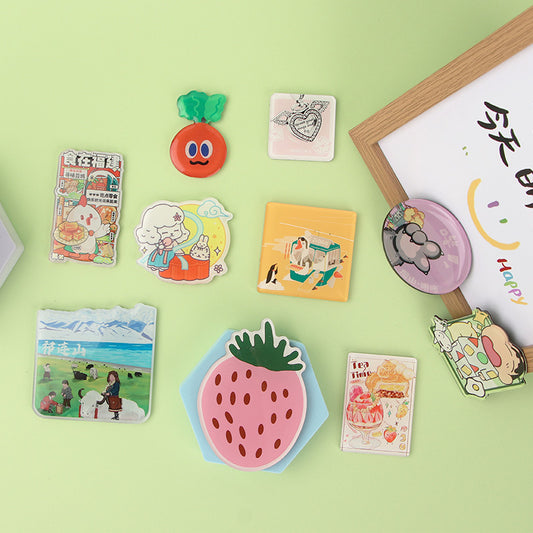 photos into fridge magnets
