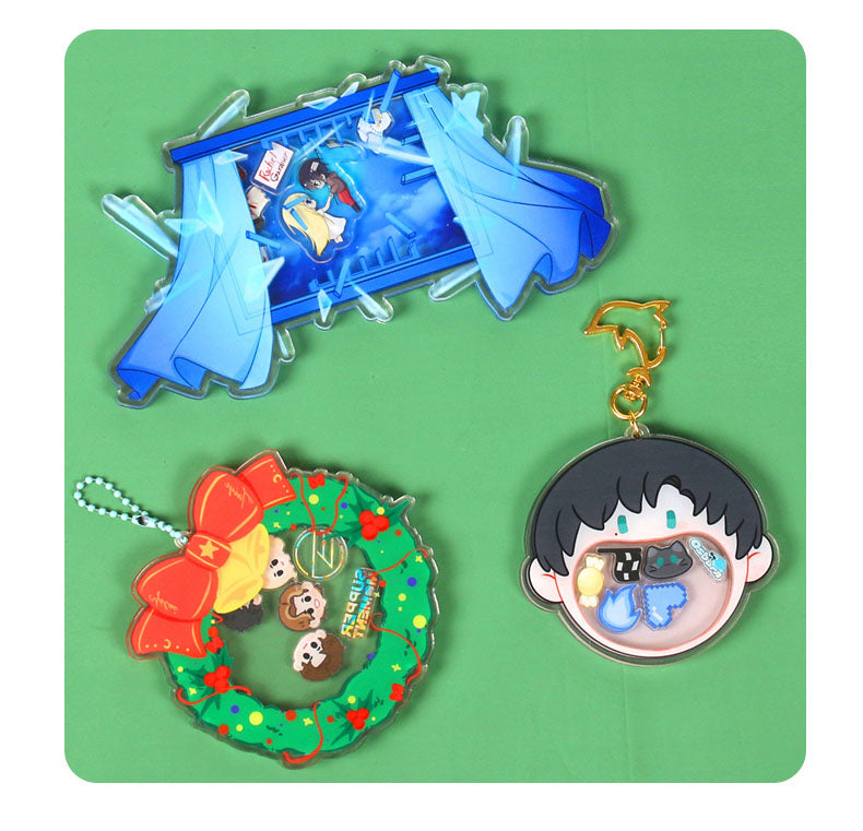 shaker keychain