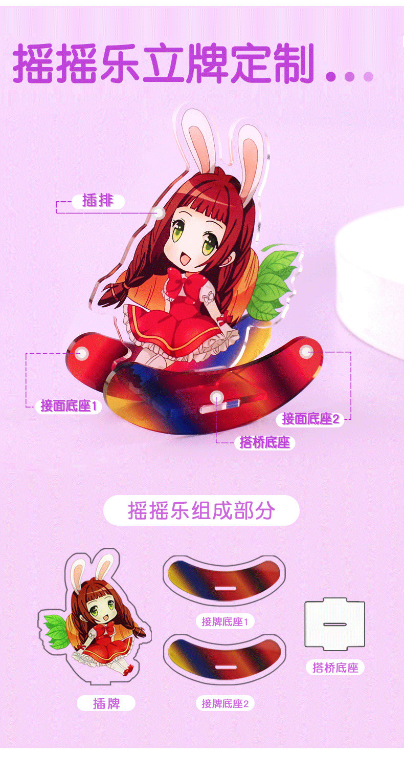 eco-friendly acrylic charms