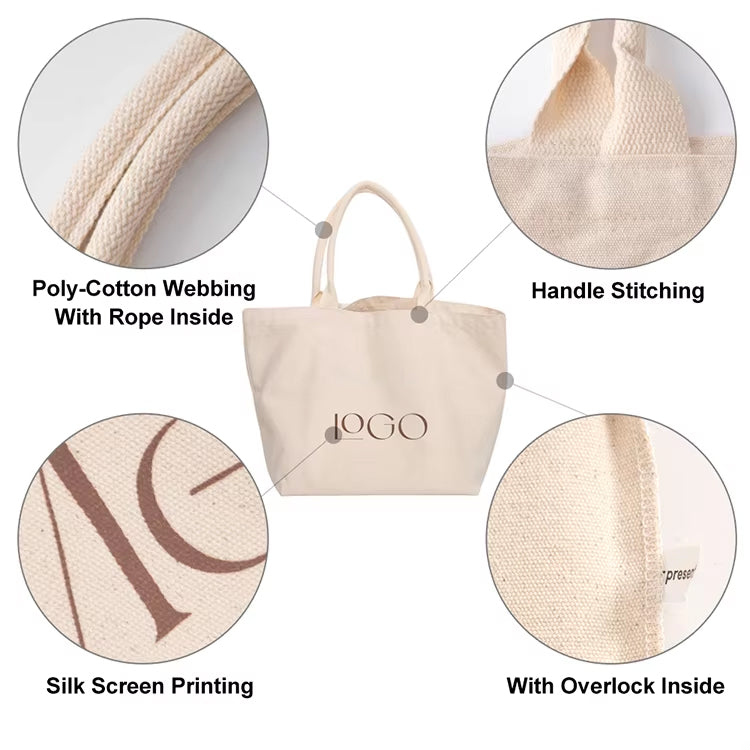 canvas makeup bag