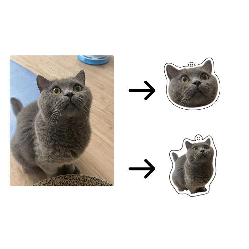 cat keychain