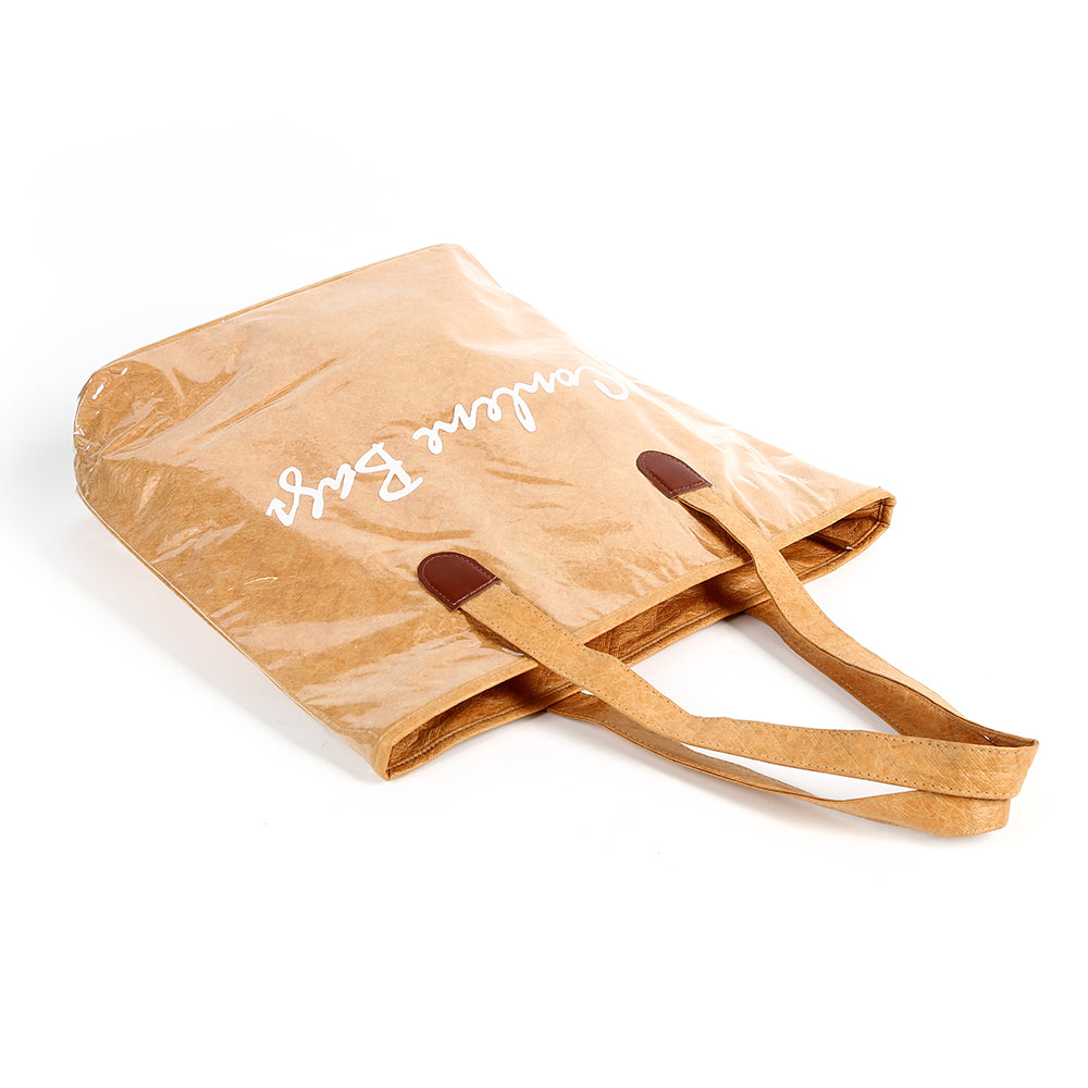 brown shopping bags