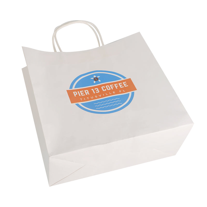 printed kraft bags