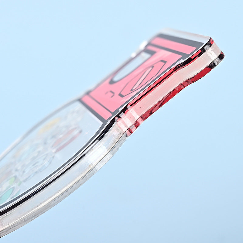 3-layer acrylic keychain