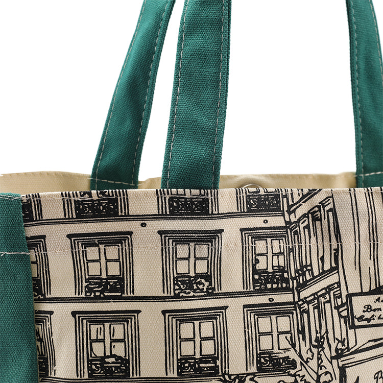 cotton tote bags with zipper