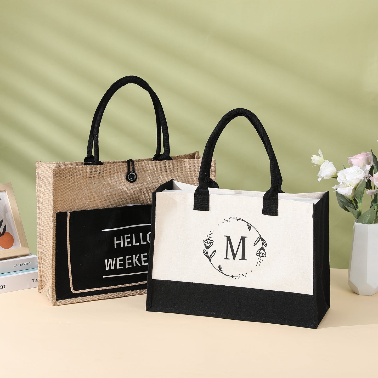 jute bag for shopping