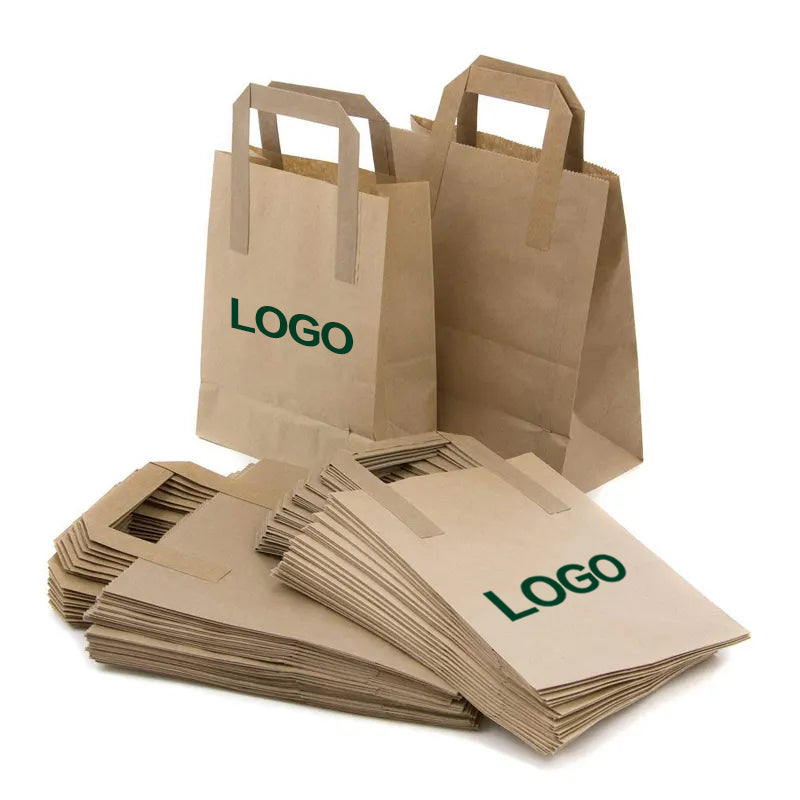 printed kraft bags