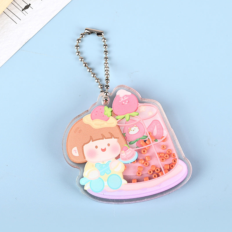 custom anime keychain