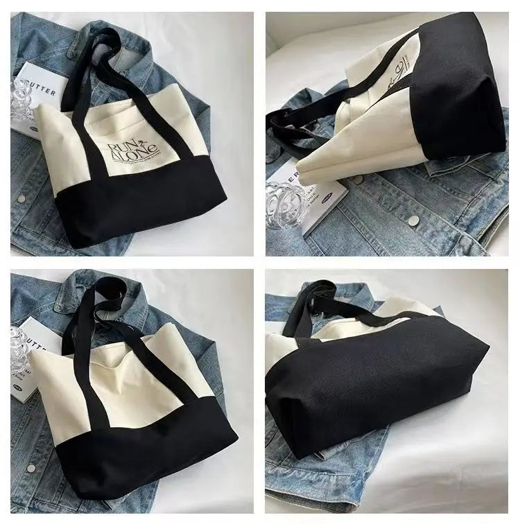 cotton bag with zip