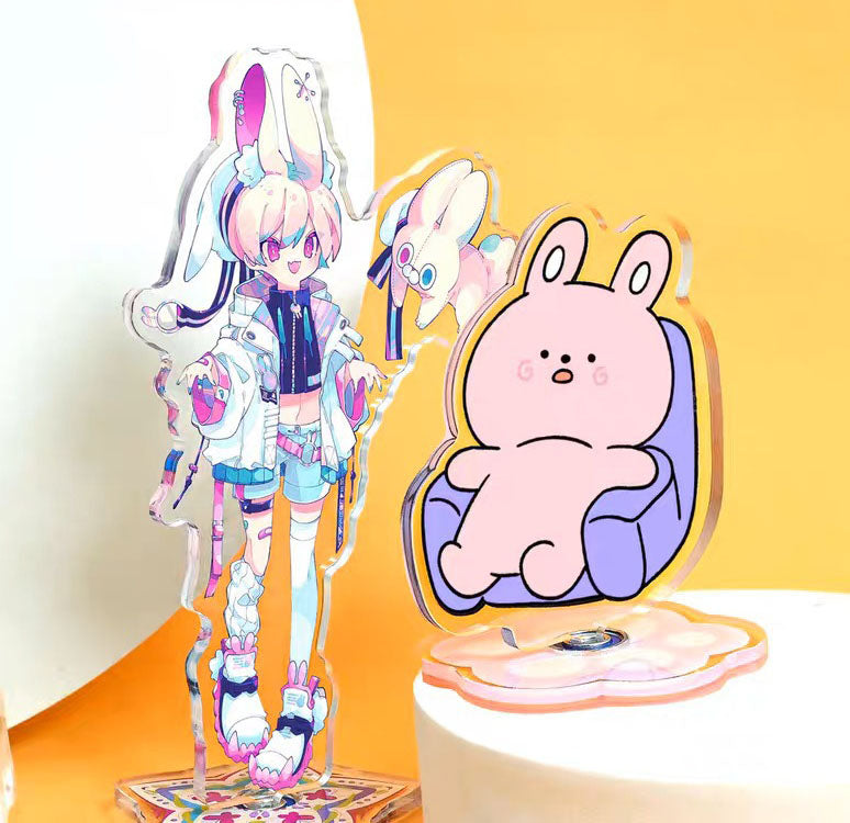clear acrylic stands