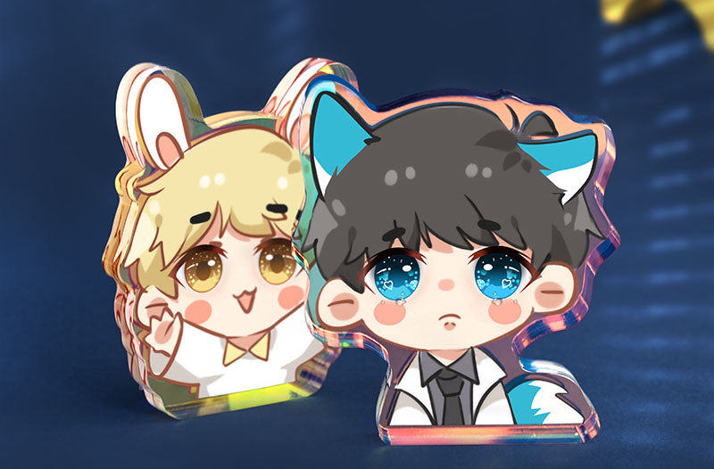 cartoon character stands