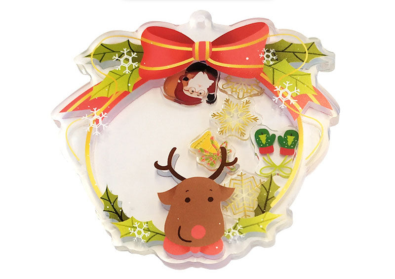 acrylic keychain with accessories