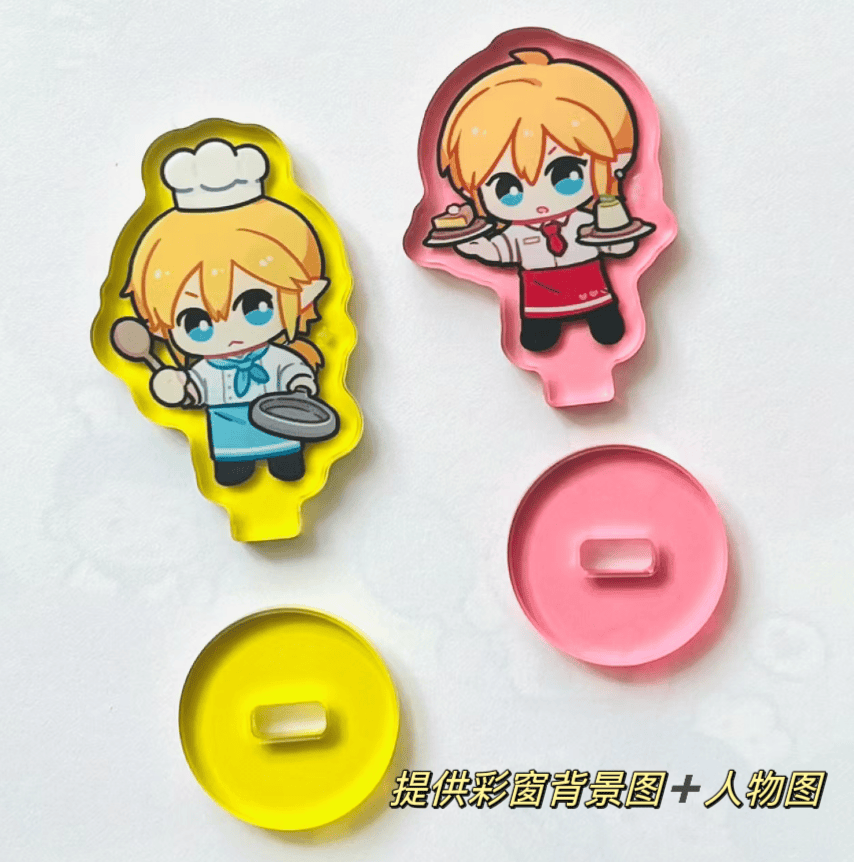 diy anime acrylic stand