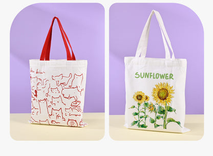 cotton white bag