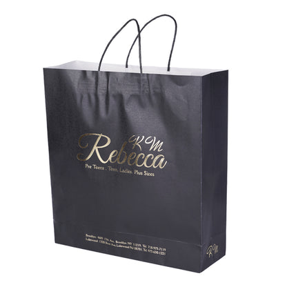 brown kraft bags with handles