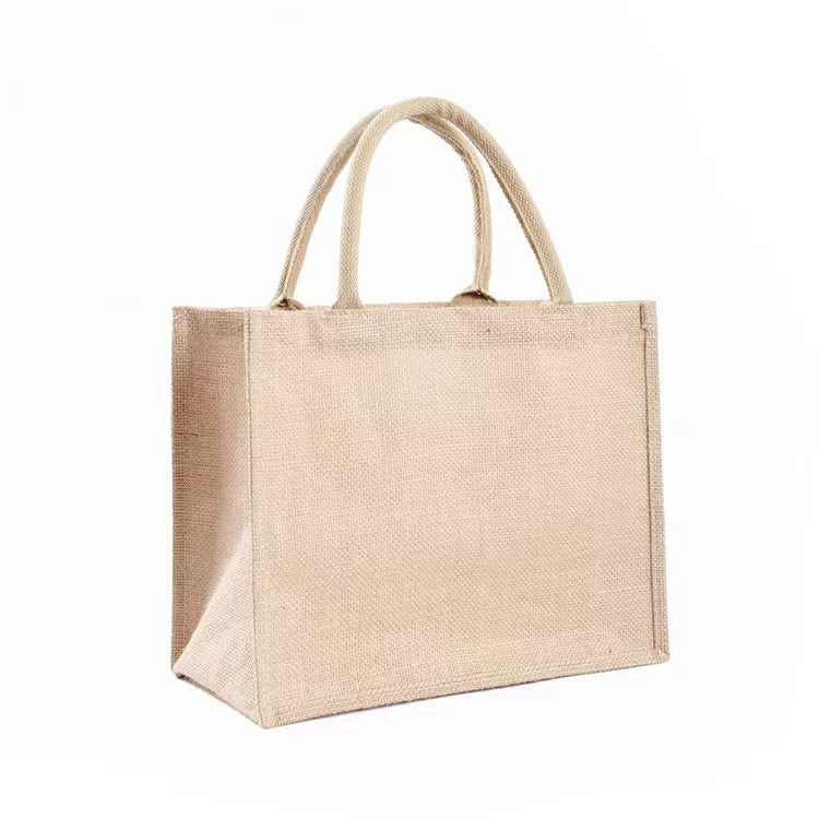 jute zipper bag
