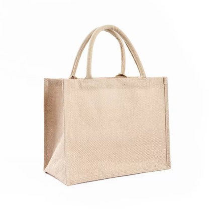 jute zipper bag