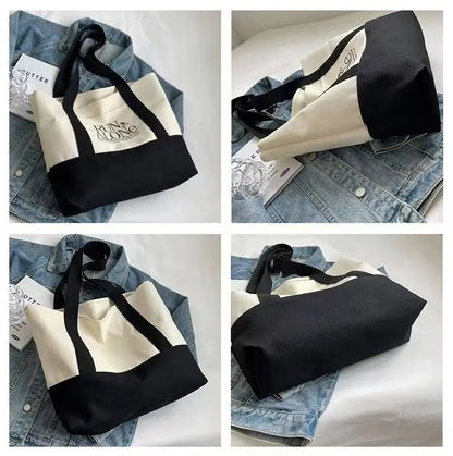 cotton bag with zip