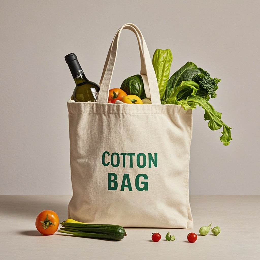 large canvas bag with zipper